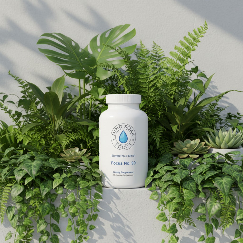 Focus No. 90 – Natural Supplement to Support Mental Clarity, Energy & Concentration