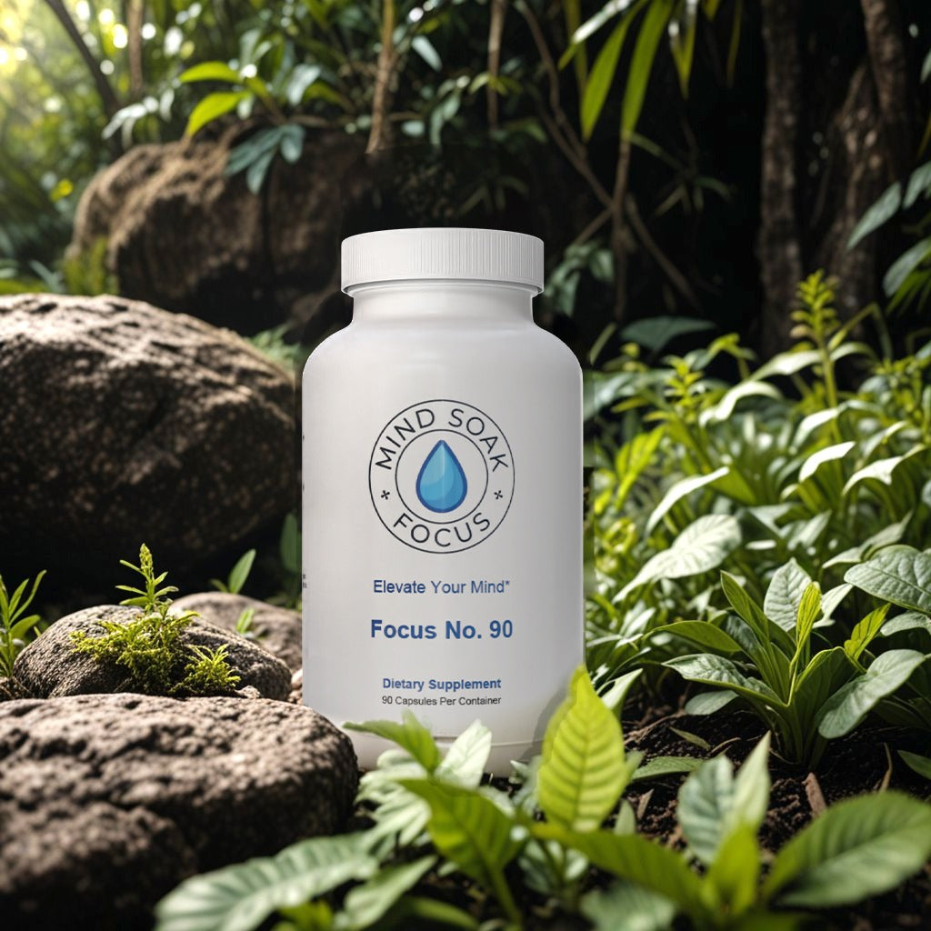 Focus No. 90 – Natural Supplement to Support Mental Clarity, Energy & Concentration