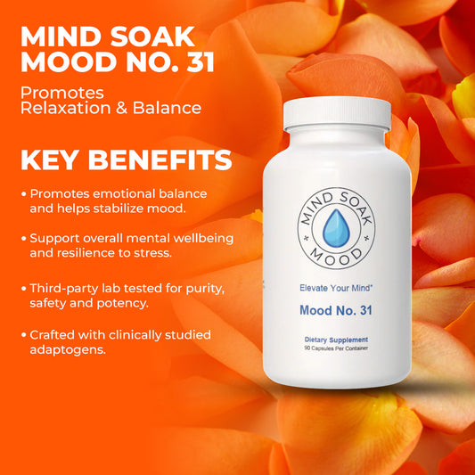 Mood No. 31 – Natural Supplement to Support Emotional Balance & Stress Relief